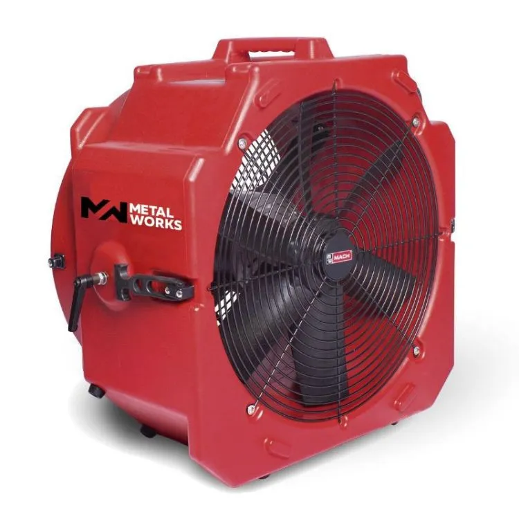 Ventilador / Extractor MV500PP METALWORKS 6600 m3/h 200W 500mm Ventilador / Extractor MV500PP METALWORKS 6600 m3/h 200W 500mm
