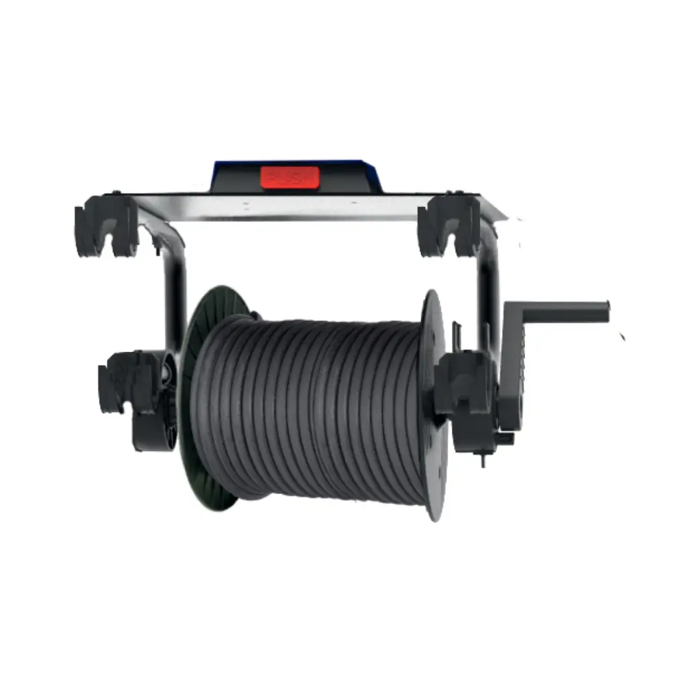 Suporte de Parede Incluindo Enrolador de Mangueira e Mangueira de Alta Pressão de 15 M CLEANCRAFT 660 mm 480 mm Suporte de Parede Incluindo Enrolador de Mangueira e Mangueira de Alta Pressão de 15 M CLEANCRAFT 660 mm 480 mm