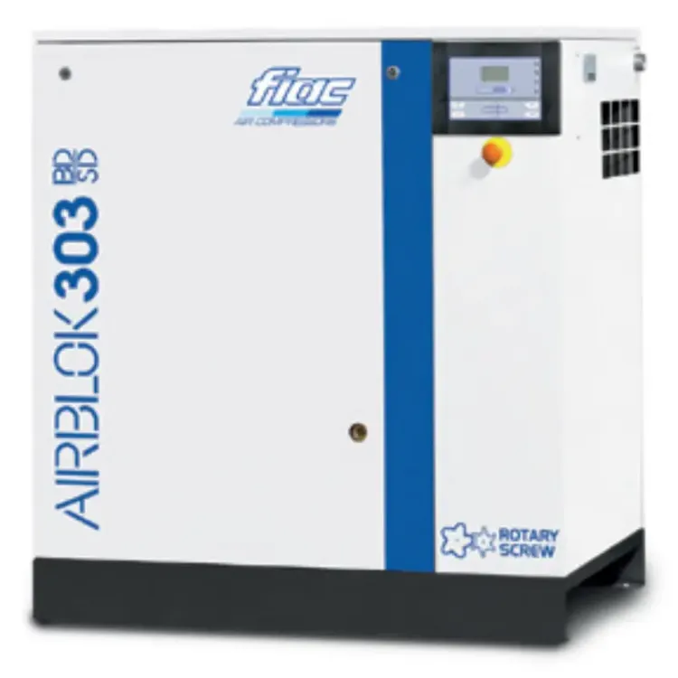 Compressor de parafuso FIAC Airblok 203 BD-SD 20HP 10 bar