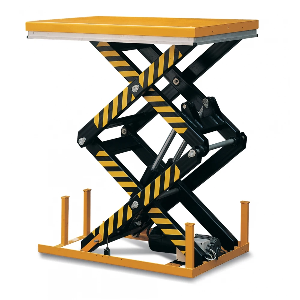 Mesa Elevatória de Tesoura Dupla HU-LIFT HD2000 2000 KG 850x1300 MM Mesa Elevatória de Tesoura Dupla HU-LIFT HD2000 2000 KG 850x1300 MM