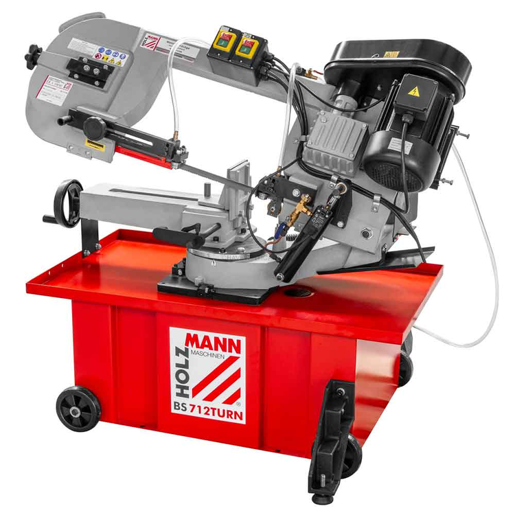 Serra de Fita para Metal HOLZMANN BS712TURN 230V 1100W Serra de Fita para Metal HOLZMANN BS712TURN 230V 1100W