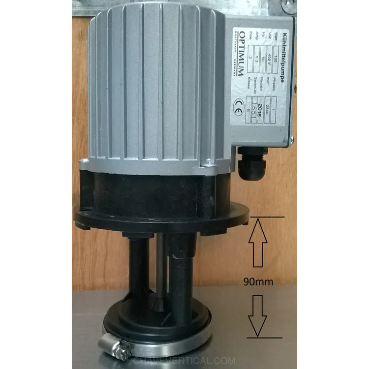Bomba de Refrigeração em Alumínio OPTIMUM S210/S275G/S350G 400V 100W Bomba de Refrigeração em Alumínio OPTIMUM S210/S275G/S350G 400V 100W