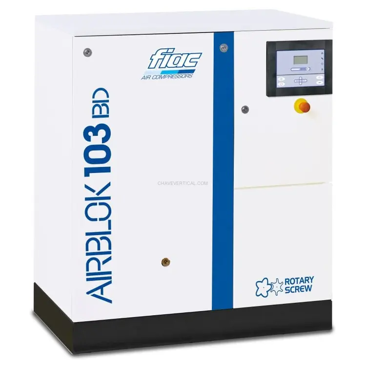 Compressor de Parafuso FIAC Airblok 103 BD 10HP 10bar Compressor de Parafuso FIAC Airblok 103 BD 10HP 10bar