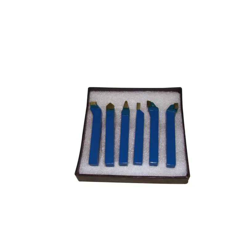 Conjunto de Ferramentas de Torneamento HOLZMANN 6PCS 12mm Conjunto de Ferramentas de Torneamento HOLZMANN 6PCS 12mm
