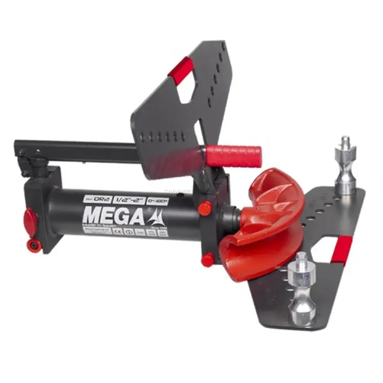 Curvador Hidráulico de Tubo MEGA DR2 até 2 Pol.