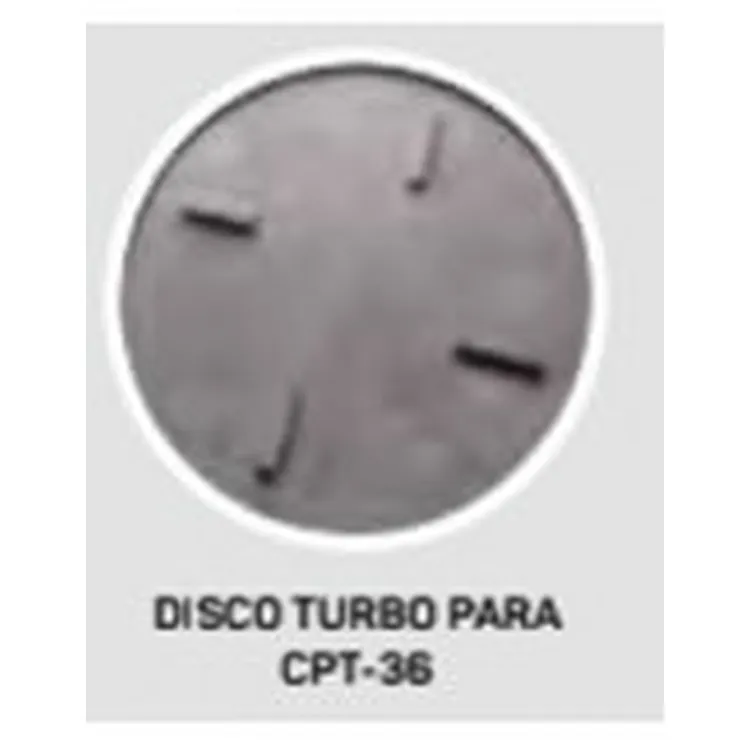 Disco Turbo KOMPAK KP-DISCO-TURBO-36 para CPT36 Disco Turbo KOMPAK KP-DISCO-TURBO-36 para CPT36