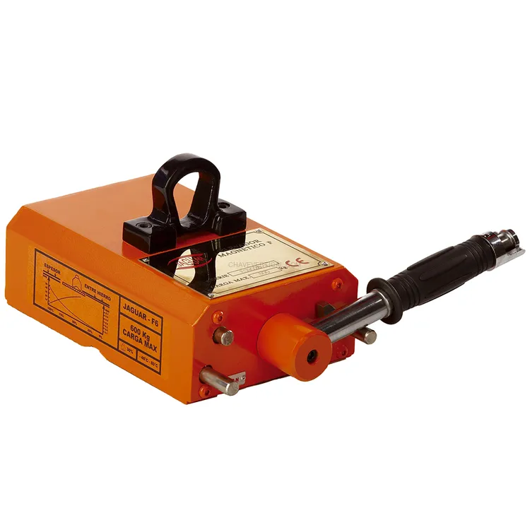 Elevador Magnético para Chapa Fina JAGUAR EMF-6 600 kg