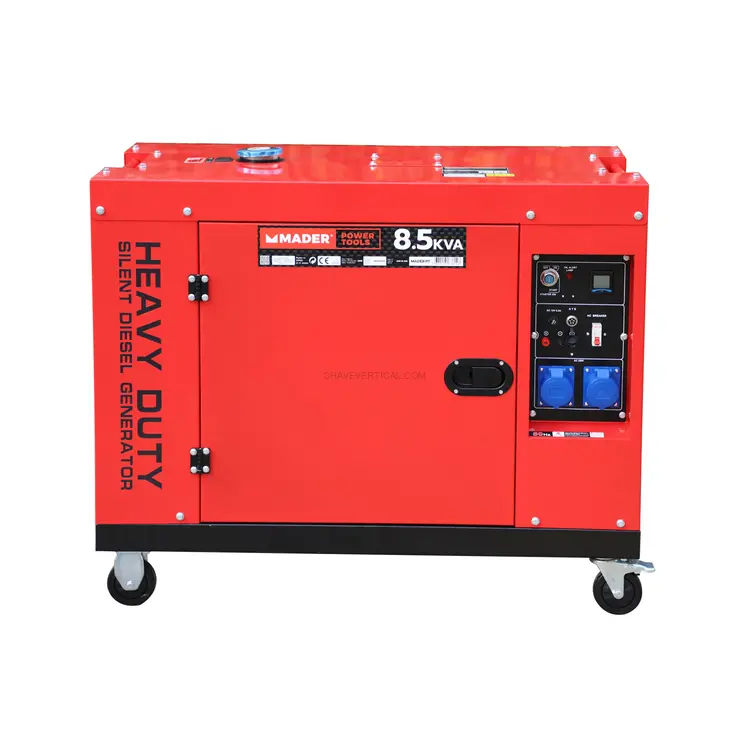 Gerador Diesel Monofásico MADER 8kVA AVR ATS Gerador Diesel Monofásico MADER 8kVA AVR ATS
