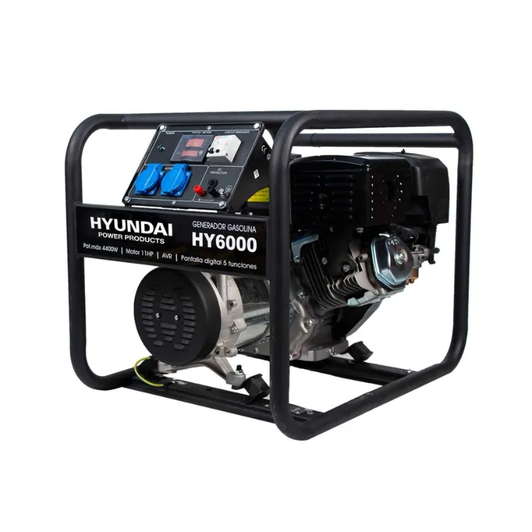 Gerador Monofásico Hyundai HY6000 4000W 230V Gerador Monofásico Hyundai HY6000 4000W 230V