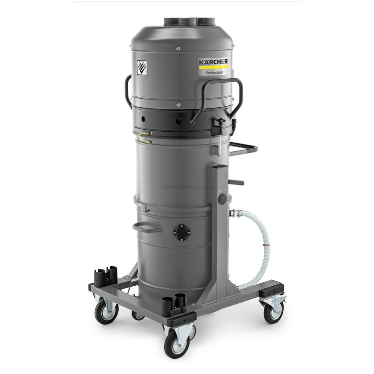 Aspirador Industrial de Líquidos e Cavacos Kärcher IVR-L 100/40 4kW Aspirador Industrial de Líquidos e Cavacos Kärcher IVR-L 100/40 4kW