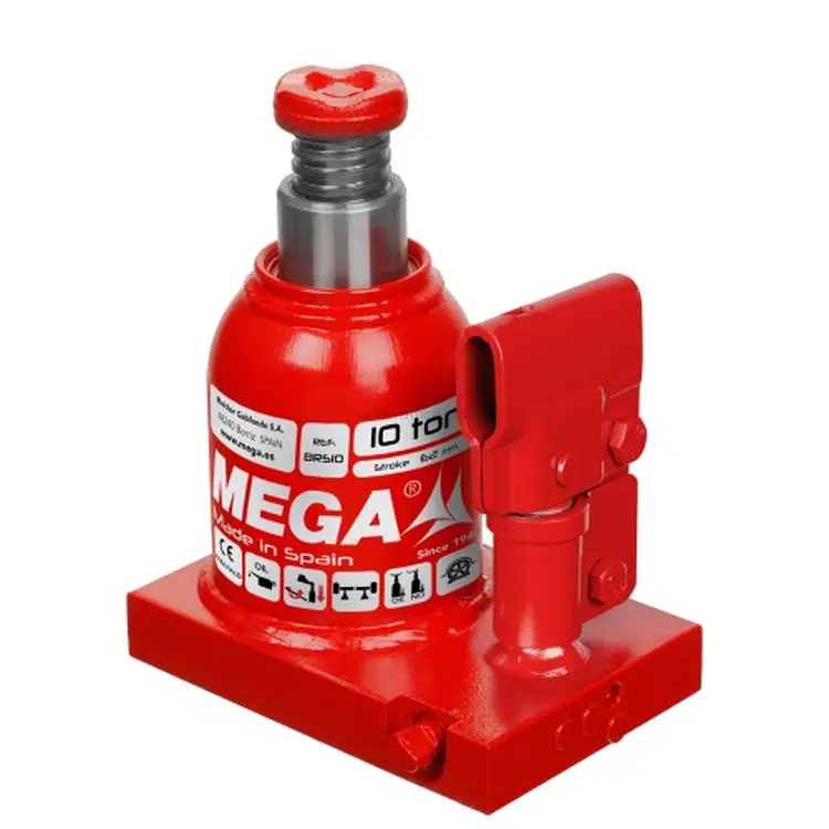 Macaco Hidráulico Baixo MEGA BRS10 10T Macaco Hidráulico Baixo MEGA BRS10 10T