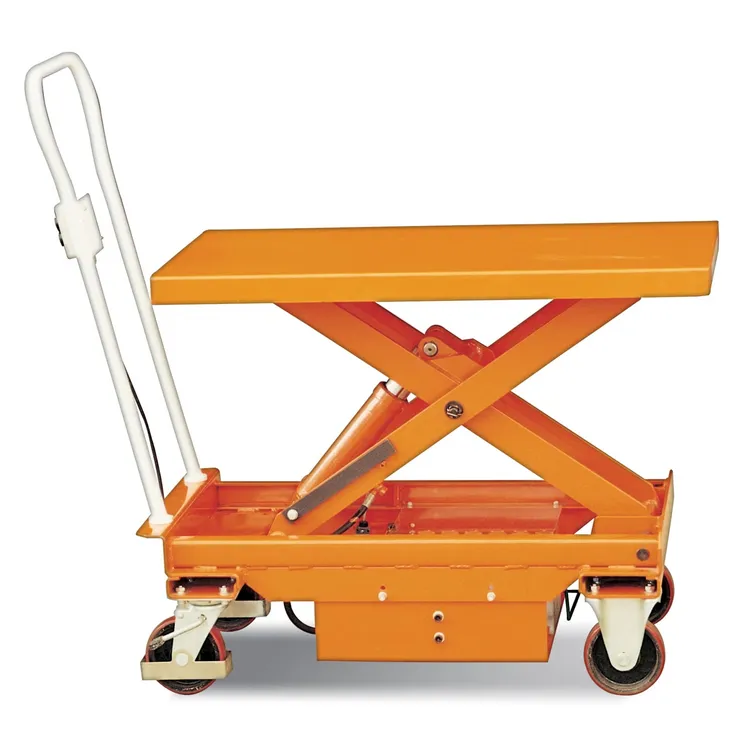 Mesa Elevatória Manual Grande HU-LIFT BS100L 1000KG 425-1225MM Mesa Elevatória Manual Grande HU-LIFT BS100L 1000KG 425-1225MM