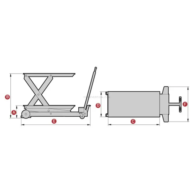 Mesa Hidráulica MEGA ME-1500 1500KG