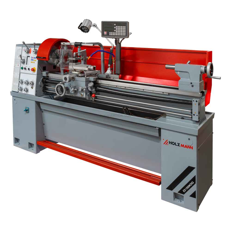 Torno de Metal HOLZMANN ED1500KDIG 400V 1500mm 3-Axis DRO Torno de Metal HOLZMANN ED1500KDIG 400V 1500mm 3-Axis DRO