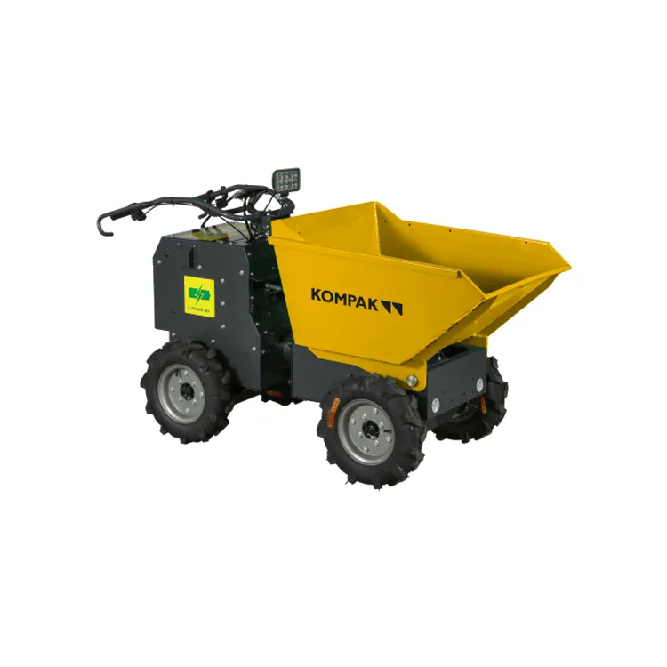 Mini Dumper Elétrico Articulado KOMPAK KP-MDA300-E 350 kg 2x800 W Mini Dumper Elétrico Articulado KOMPAK KP-MDA300-E 350 kg 2x800 W