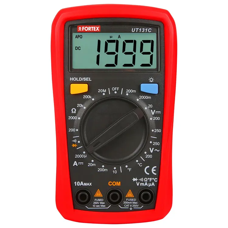 Multímetro Digital de Mão FORTEX UT131C Multímetro Digital de Mão FORTEX UT131C
