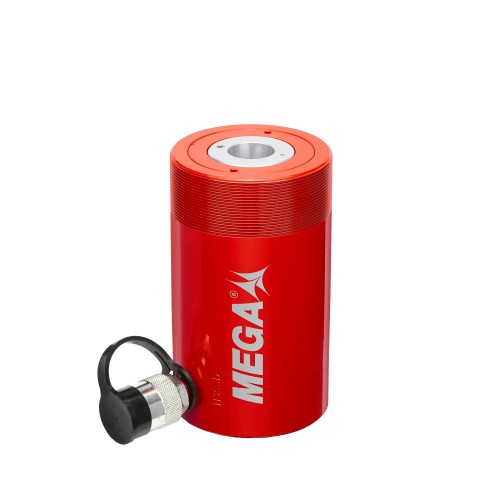 Cilindro Hidráulico de Simples Efeito com Pistão Oco MEGA SSH2050 20T 50 mm Cilindro Hidráulico de Simples Efeito com Pistão Oco MEGA SSH2050 20T 50 mm