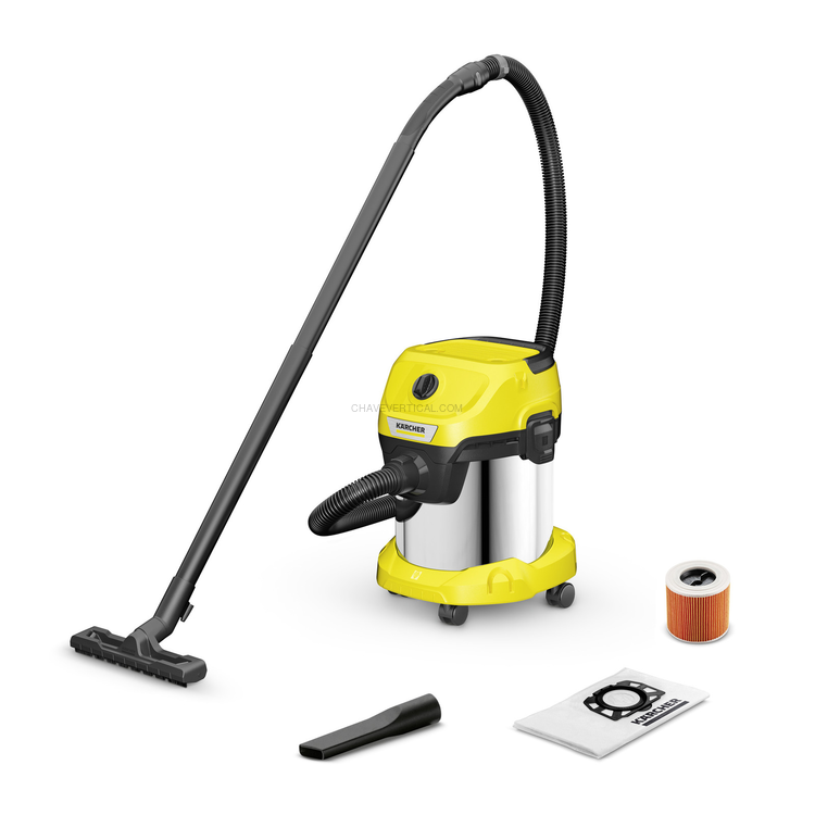 Aspirador de Sólidos e Líquidos Kärcher WD 3 C Premium 15L 1000W Aspirador de Sólidos e Líquidos Kärcher WD 3 C Premium 15L 1000W