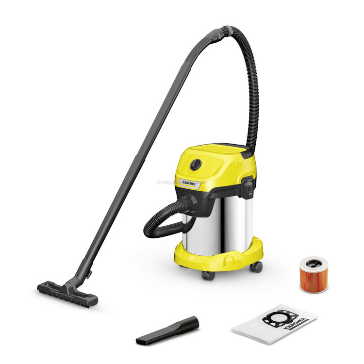 Aspirador de Sólidos e Líquidos KÄRCHER WD 3 C Premium 17L 1000W Aspirador de Sólidos e Líquidos KÄRCHER WD 3 C Premium 17L 1000W
