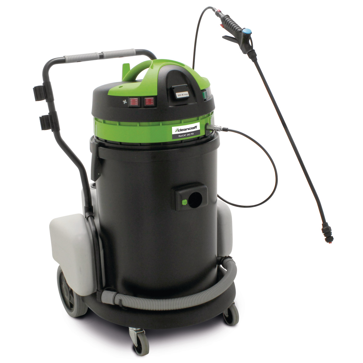 Aspirador de Sólidos e Líquidos com Pulverizador CLEANCRAFT flexCAT 262 PD 2.0kW 62L Aspirador de Sólidos e Líquidos com Pulverizador CLEANCRAFT flexCAT 262 PD 2.0kW 62L