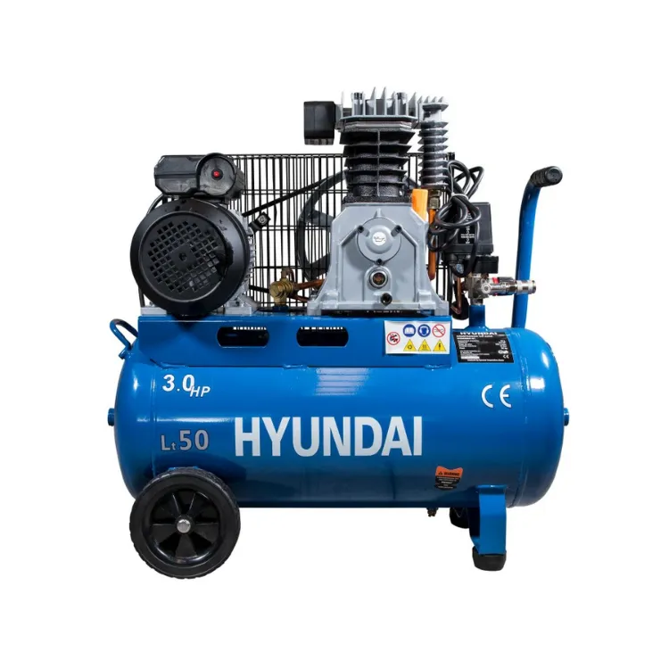 Compressor de Correias HYUNDAI 2200W 50L 230V