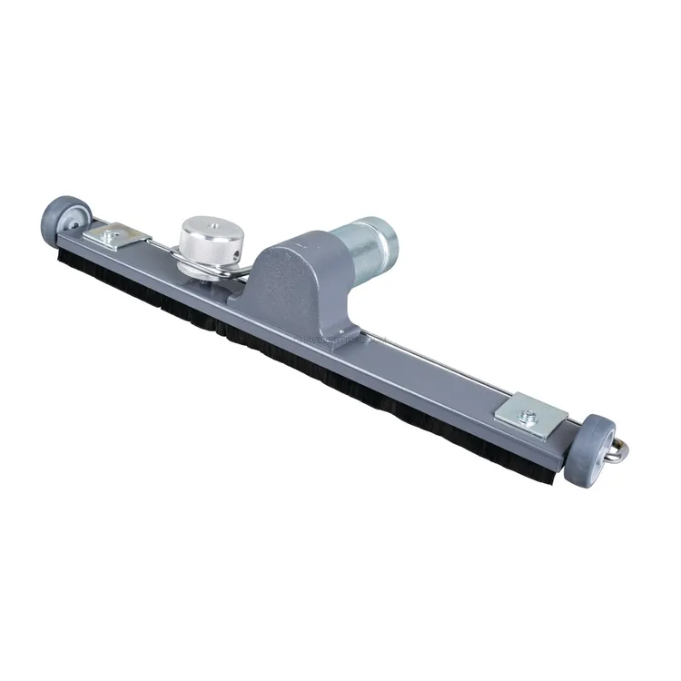 Escova para Piso com Tiras de Borracha, Antiestática Ø 50 Mm, Metal CLEANCRAFT