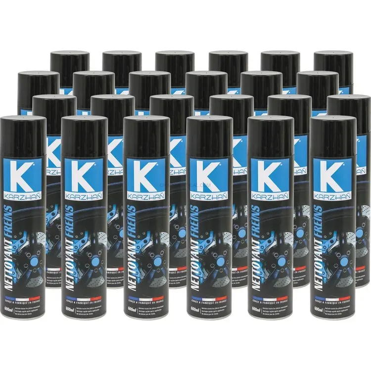 Limpa Travões em Aerossol KARZHAN 600 ml — Lote de 12