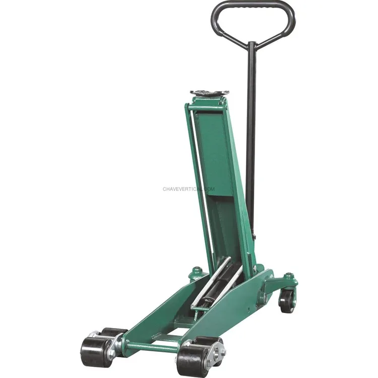 Macaco de Rodas Hidráulico de Alta Elevação com Rodas PU COMPAC 2T 98-735 mm Macaco de Rodas Hidráulico de Alta Elevação com Rodas PU COMPAC 2T 98-735 mm