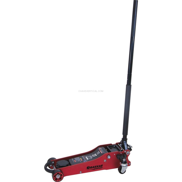 Macaco de Rodas Hidráulico Leve em Alumínio e Aço DRAKKAR 2T 90-460 mm Macaco de Rodas Hidráulico Leve em Alumínio e Aço DRAKKAR 2T 90-460 mm
