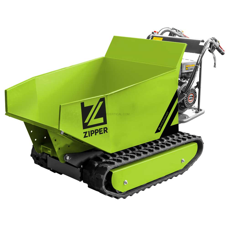 Mini Dumper de Lagartas ZIPPER 500kg 6.8kW Mini Dumper de Lagartas ZIPPER 500kg 6.8kW