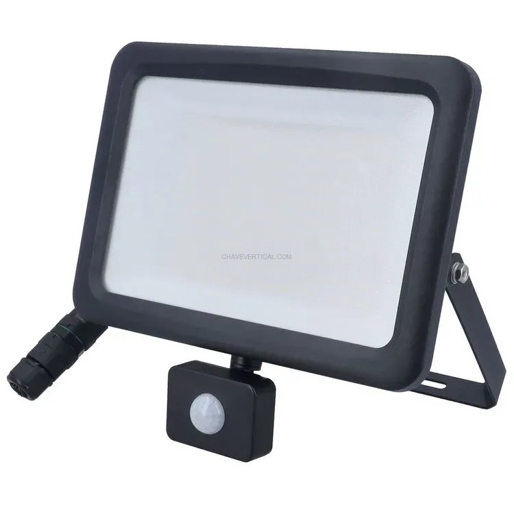 Projetor LED Optiline com Detetor Radar AS-SCHWABE 100W 12000lm IP44 Projetor LED Optiline com Detetor Radar AS-SCHWABE 100W 12000lm IP44