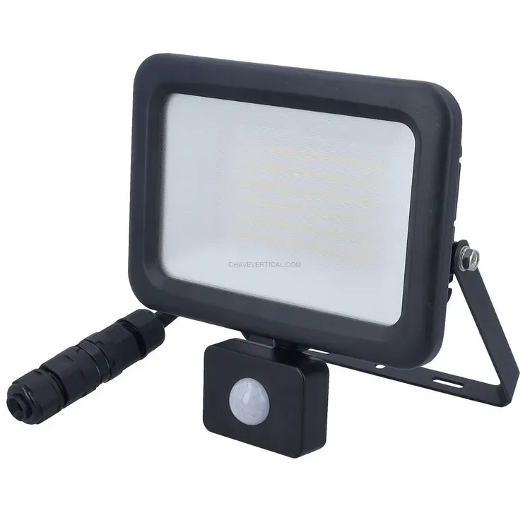 Projetor LED Optiline com Detetor Radar AS-SCHWABE 50W 6000lm IP44 Projetor LED Optiline com Detetor Radar AS-SCHWABE 50W 6000lm IP44