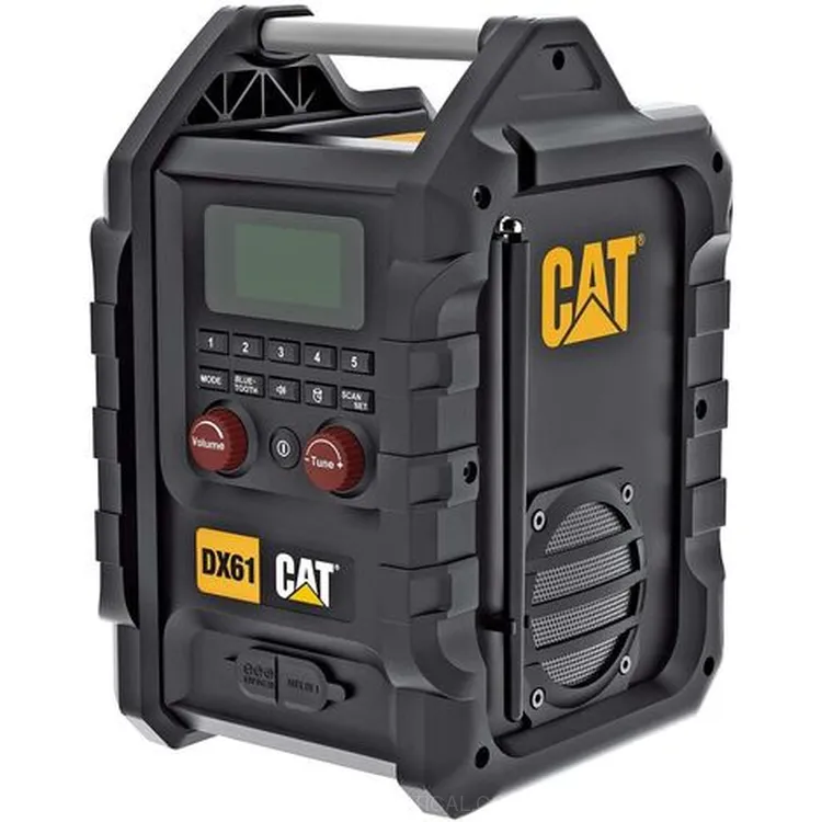Rádio Bluetooth 18V CAT DX61B FM/AM USB Rádio Bluetooth 18V CAT DX61B FM/AM USB