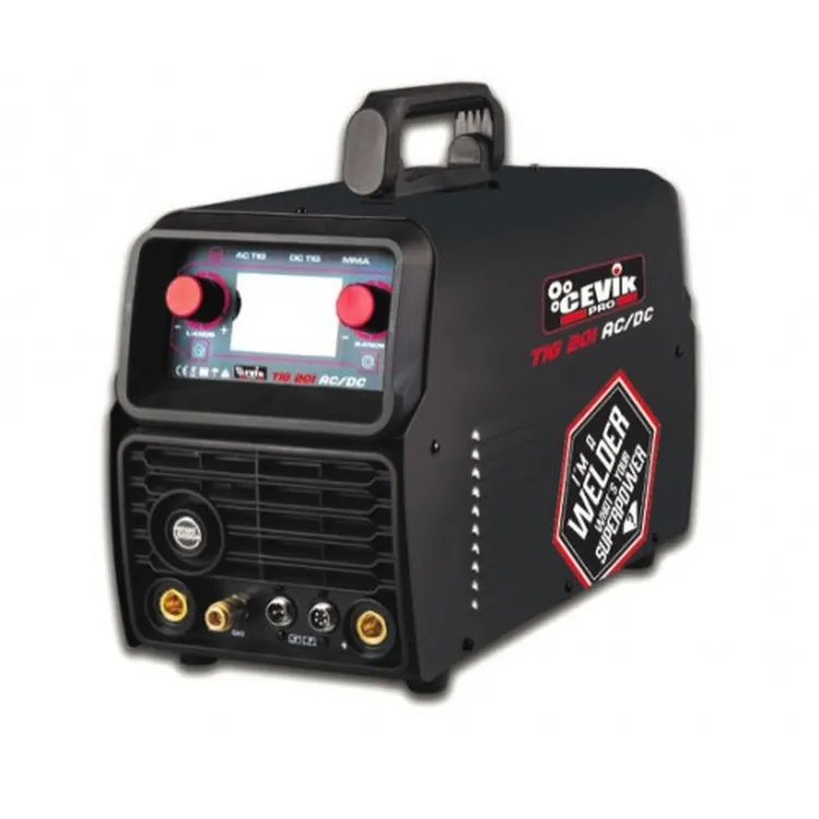 Soldador Inverter TIG AC/DC 200A CEVIK PRO Soldador Inverter TIG AC/DC 200A CEVIK PRO