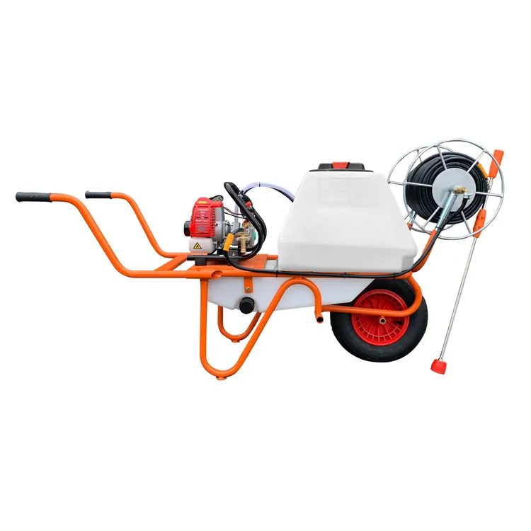 Carro Pulverizador 80 L BRICOFERR 26 CC 10 M 1 Roda