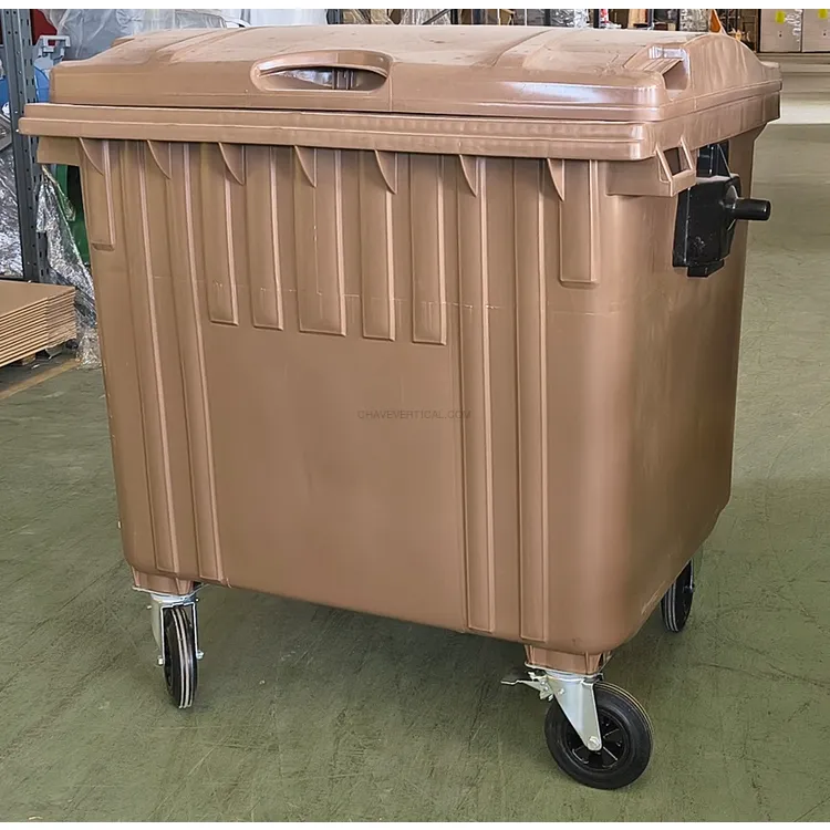 Contentor de Lixo em PEAD ND 800 L Verde