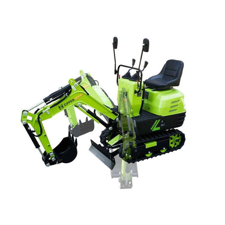 Mini Escavadora ZIPPER 6.3kW 562kg