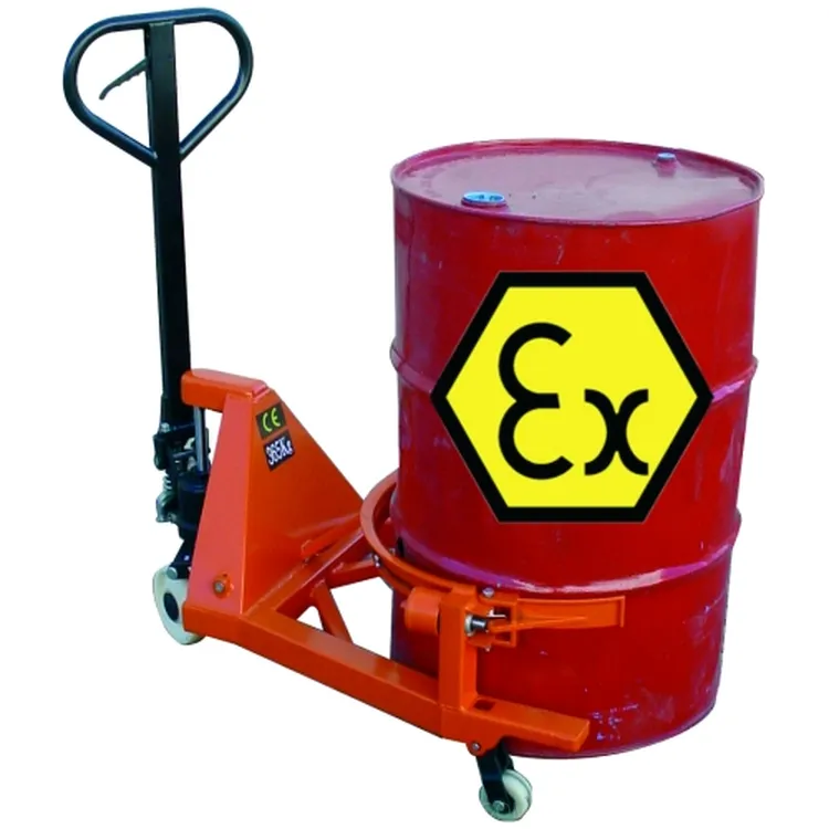 Porta-Paletes ATEX para Bidões ND 365 kg Ø 585 mm Porta-Paletes ATEX para Bidões ND 365 kg Ø 585 mm