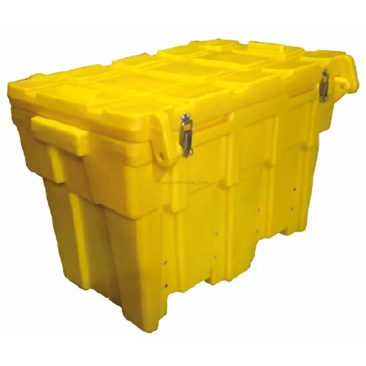 Recipiente Hermético de Polietileno ND 180 L 880x610x600 mm