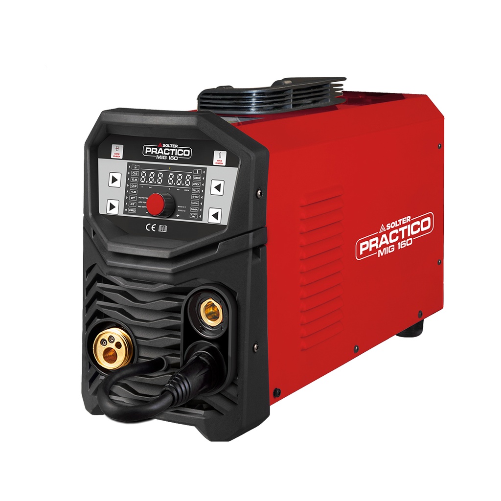 Inverter Multiprocesso SOLTER PRACTICO MIG 160 LD 160 A Inverter Multiprocesso SOLTER PRACTICO MIG 160 LD 160 A