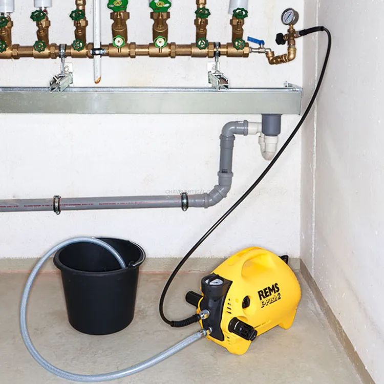 Bomba Elétrica de Teste de Pressão REMS E-Push 2 60 BAR 1300 W 6,5 L/MIN Bomba Elétrica de Teste de Pressão REMS E-Push 2 60 BAR 1300 W 6,5 L/MIN