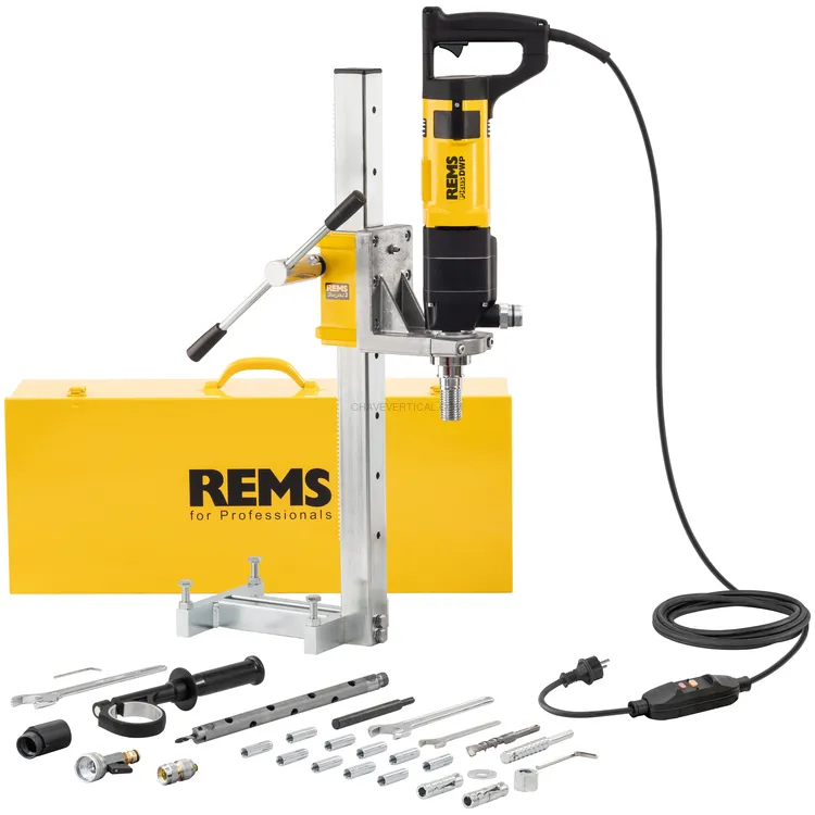 Caroteadora Diamante REMS Picus DWP Set Simplex 2 2200 W até Ø 202 MM