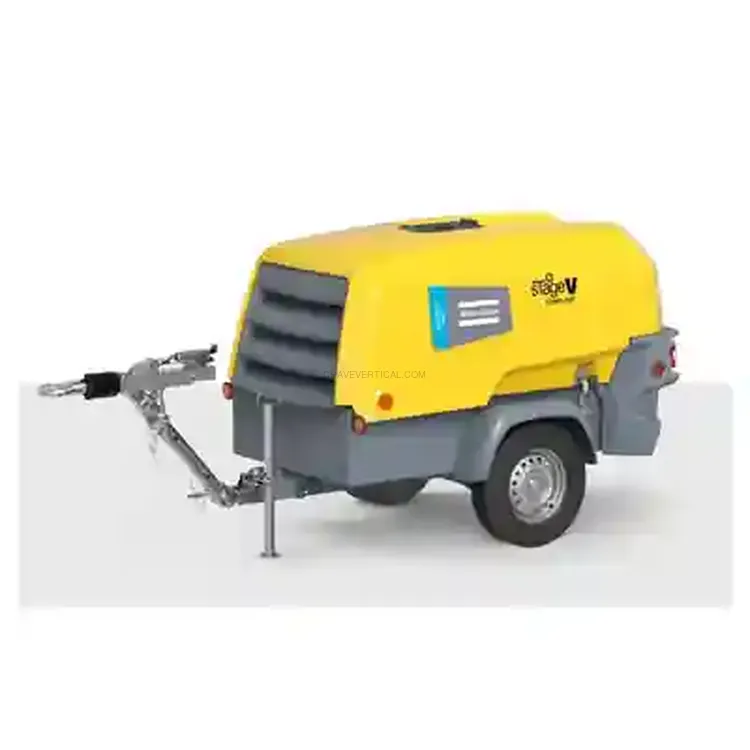 Compressor Portátil de Parafuso ATLAS COPCO XAS 88-7 5 M³/MIN 7 BAR
