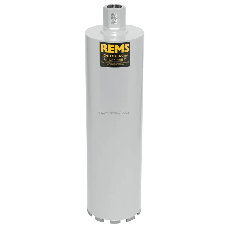 Coroa Diamantada REMS UDKB LS 122 x 420 MM UNC 1 1/4 Coroa Diamantada REMS UDKB LS 122 x 420 MM UNC 1 1/4