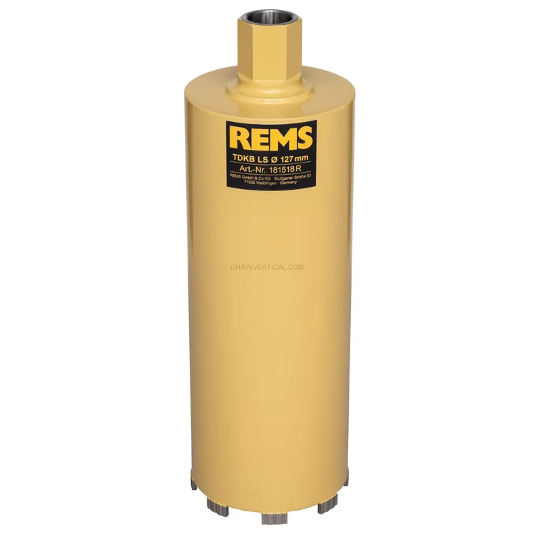 Coroa Diamantada Seca REMS TDKB LS 127 x 320 MM UNC 1 1/4