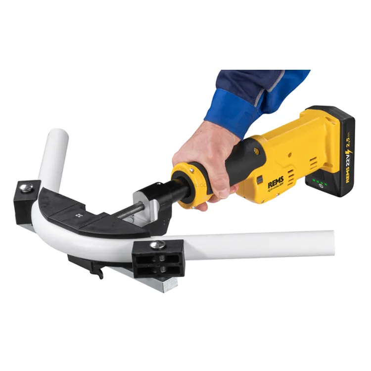 Curvadora de Tubos a Bateria REMS Hydro-Swing 22V Basic-Pack P sem Bateria Curvadora de Tubos a Bateria REMS Hydro-Swing 22V Basic-Pack P sem Bateria