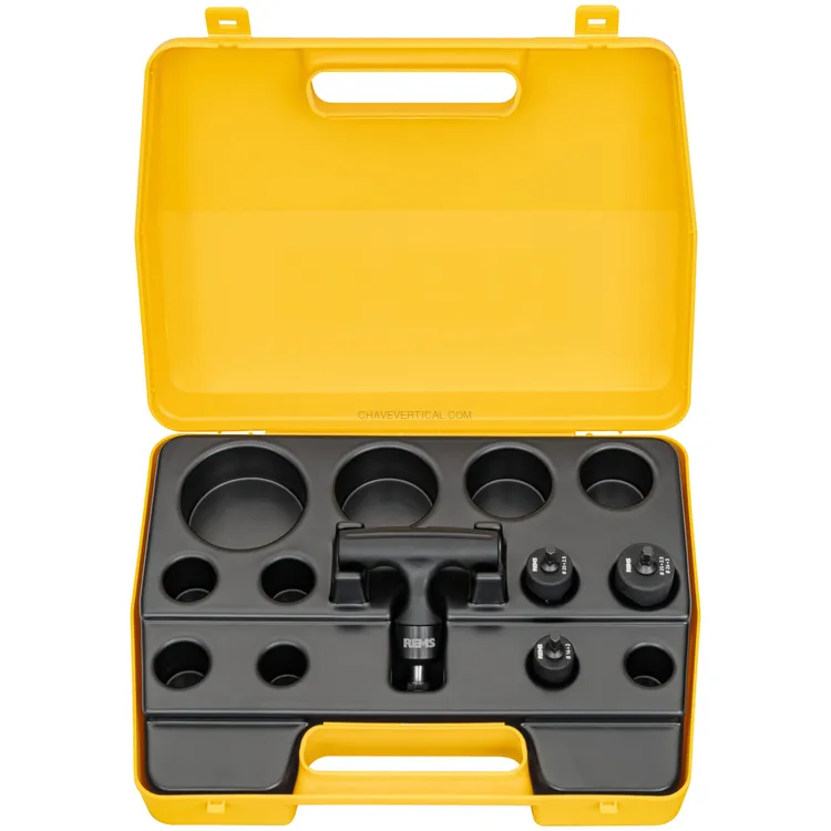 Ferramenta de Calibração e Rebarbação REMS KaliGrat E Set 16×2+20×2+25×2,5/26×3