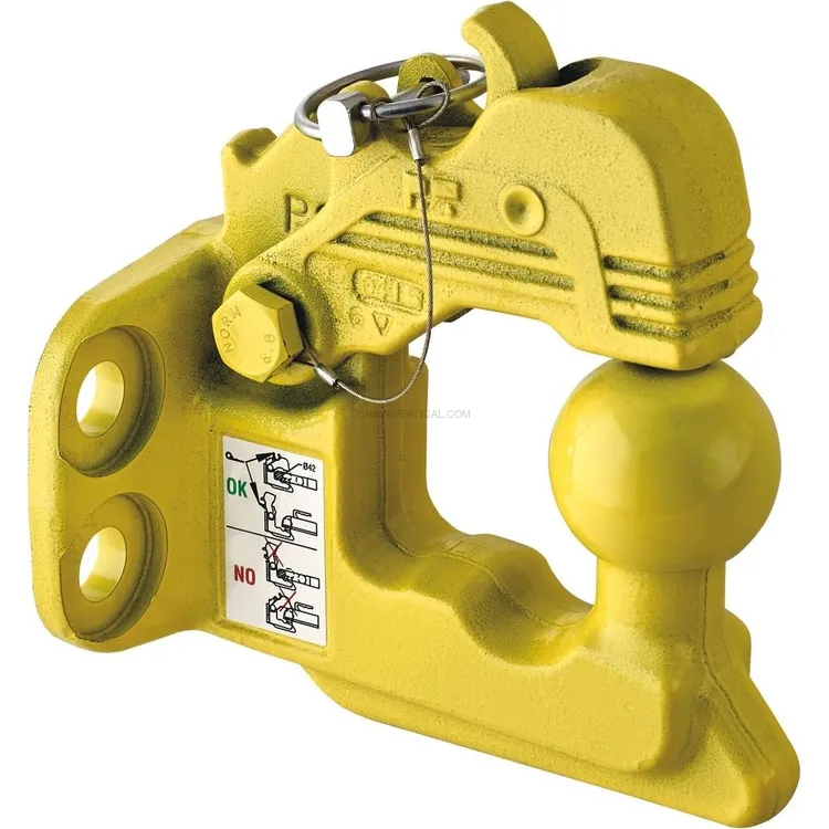 Gancho de Reboque Misto SODIFAC 3,5T 4 Furos 10,5 mm Distância 83x56 mm
