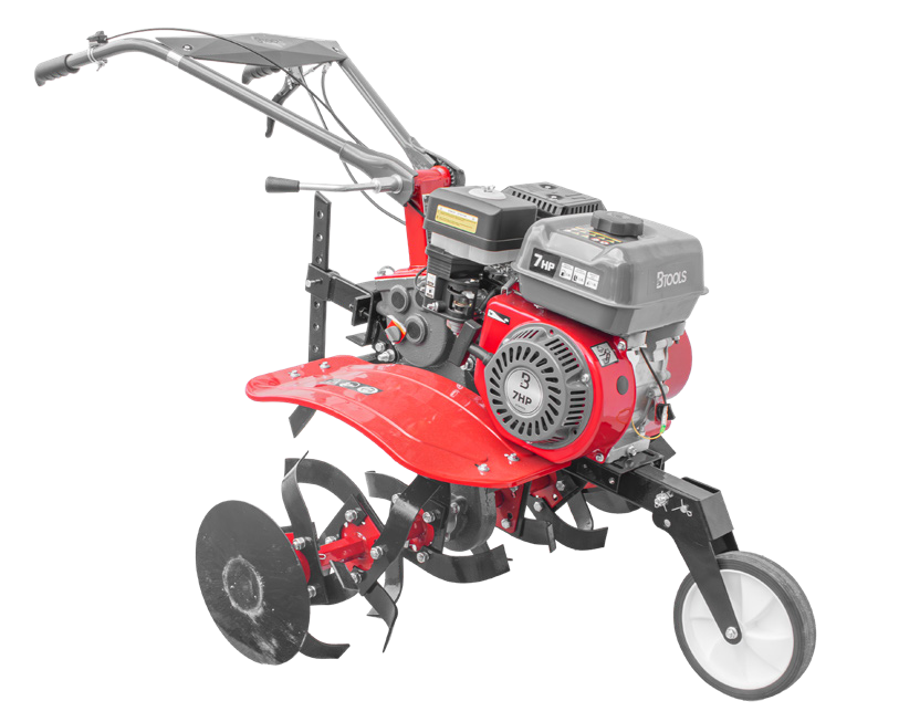 Motoenxada 7HP com Abre-Regos BTOOLS 208CC 80CM