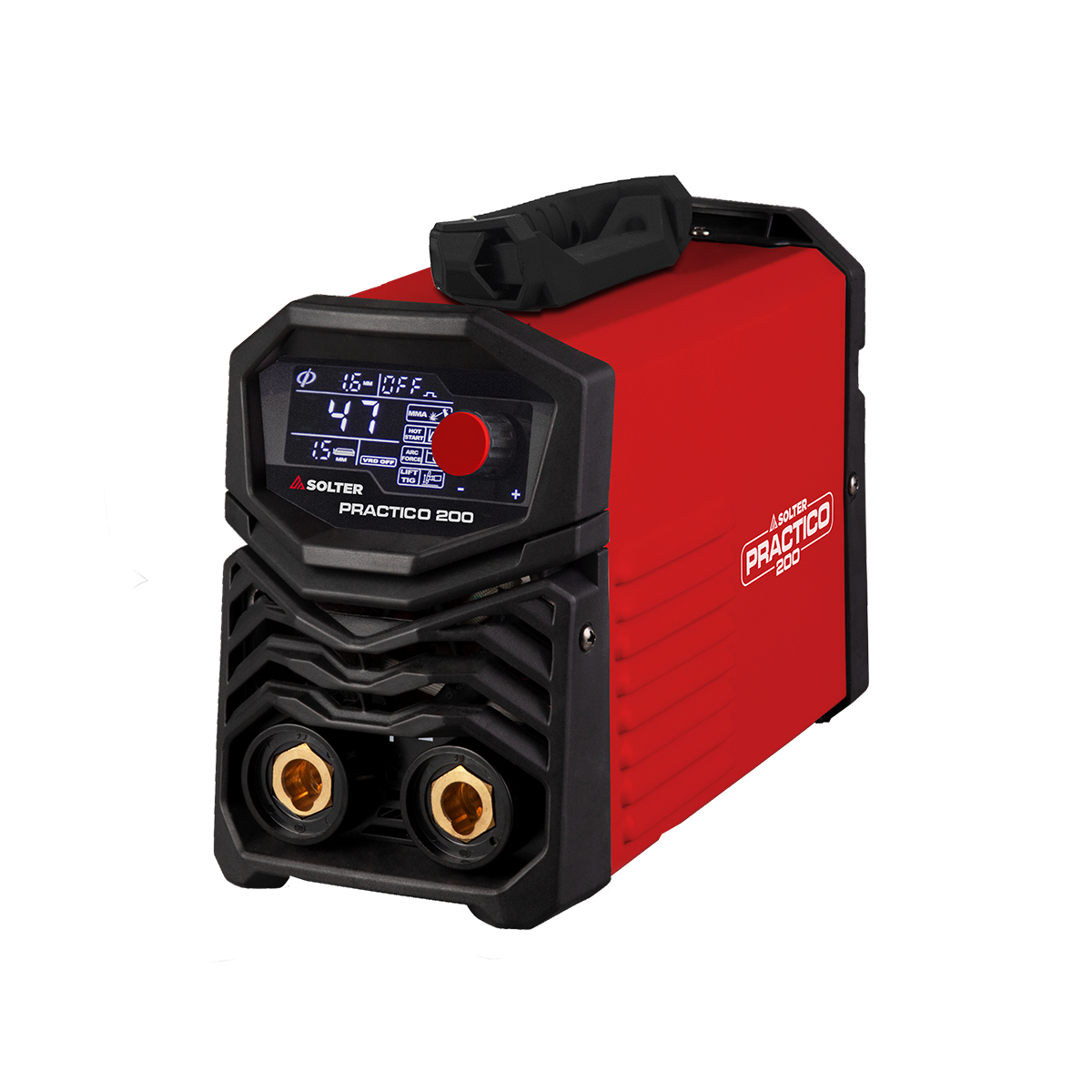 Inverter de Soldadura MMA/TIG SOLTER PRACTICO 200 LD 200 A Inverter de Soldadura MMA/TIG SOLTER PRACTICO 200 LD 200 A